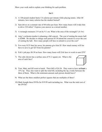maths problem solving questions a level