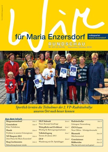 RUNDSCHAU - VP Maria Enzersdorf