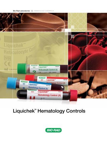 Liquichek™ Hematology Controls - QCNet