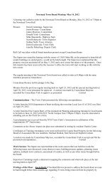 - 1 - Newstead Town Board Meeting- May 14, 2012 A ... - Erie County