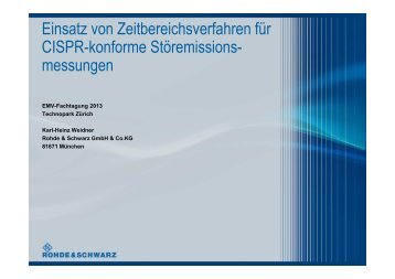 EMV Fachvortrag Rohde & Schwarz 2013.pdf - Schurter