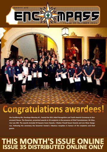 Issue 35 OCTOBER 2011 - Goodna Scout Group - Scouts Queensland