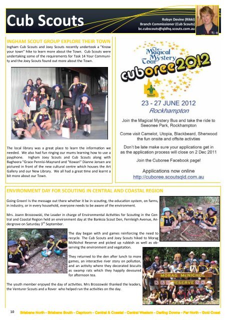 Issue 35 OCTOBER 2011 - Goodna Scout Group - Scouts Queensland