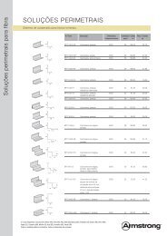 SoluÃ§Ãµes perimetrais - Armstrong