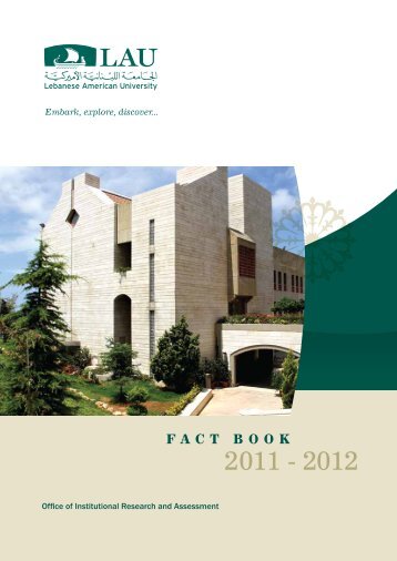 PDF, 5.3 MB - LAU Publications - Lebanese American University