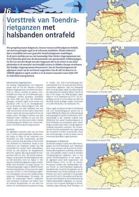 Sovon Nieuws 01-09 lr1.pdf - SOVON Vogelonderzoek Nederland