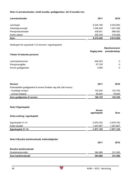 Beretning 2010-2012 - Norges Volleyballforbund