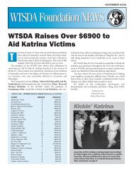 wtsda foundation news 10-05 - The World Tang Soo Do Association