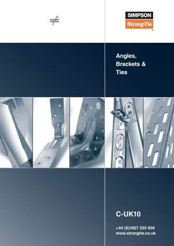 Angles, Brackets and Ties (1.52mb) - Simpson Strong-Tie