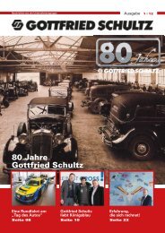 Historie – Teil 1 - Gottfried Schultz GmbH & Co. KG