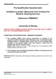 Windows Cleaning tender PQQ