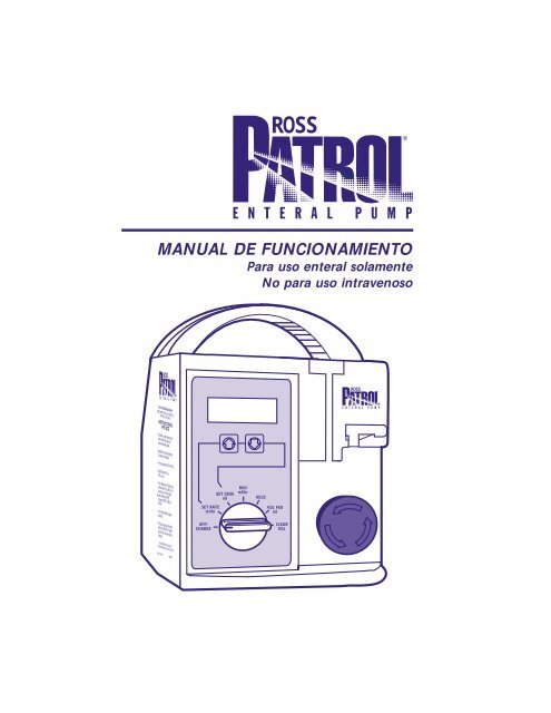 ross manual de funcionamiento