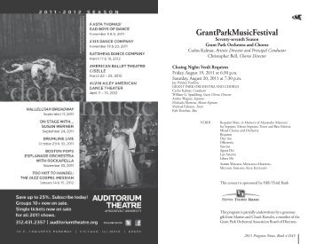 Program Notes PDF - The Grant Park Music Festival