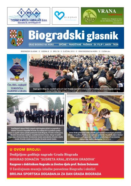 Biogradski glasnik - broj 58 - Grad Biograd na Moru