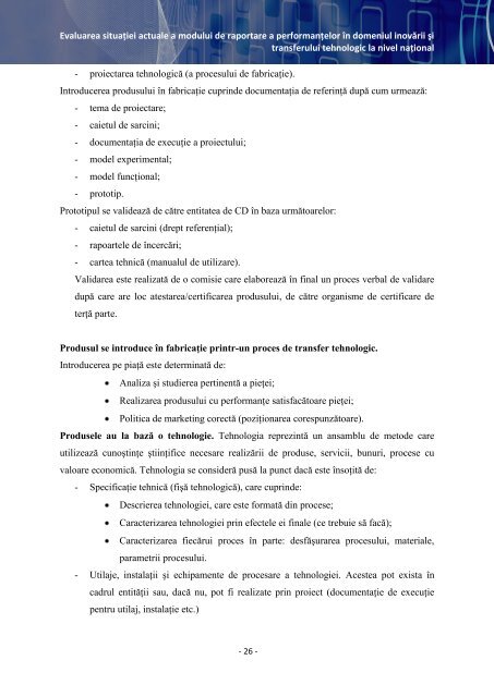 DEZVOLTAREA CAPACITÄÅ¢II A - Romania Inoveaza