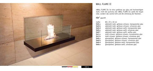 Radius Design Ethanol Kamin Katalog - wohn-waerme