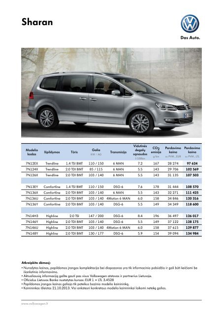 Sharan - Moller Auto Alytus