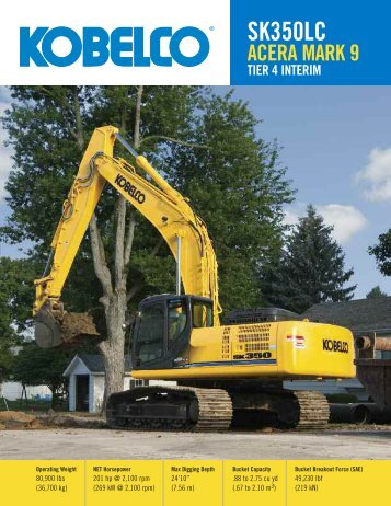 Specs - Heavy Equipment Rental