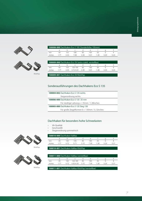 Schletter Produktkatalog - Solera GmbH