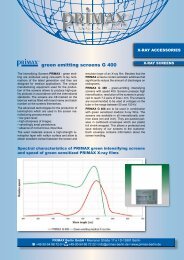 green emitting screens G 400 - Primax-Polska