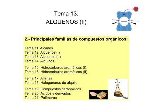 Tema 13. ALQUENOS (II)