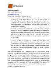 Oliveira_MP_Tipos de reunioes.pdf - Instituto Fonte