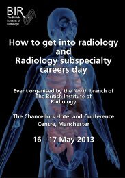 How to get into radiology and Radiology subspecialty careers day