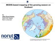 MODIS-based mapping of the growing season on Svalbard
