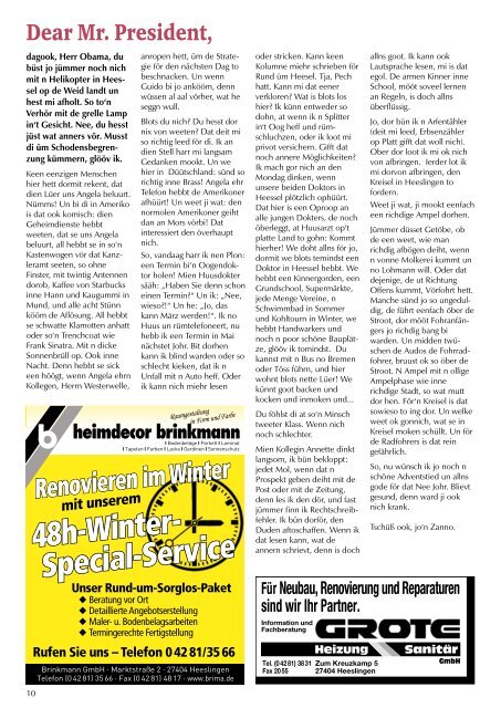 "Rund um Heeslingen" Nr. 4/2013 - Samtgemeinde Zeven