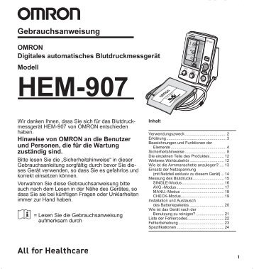 HEM-907 - Omron