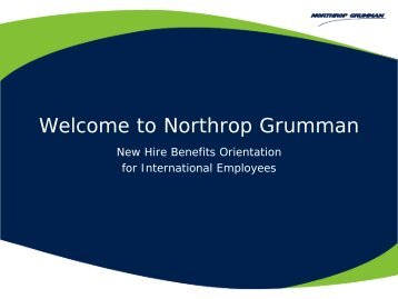 Welcome to Northrop Grumman - Benefits Online