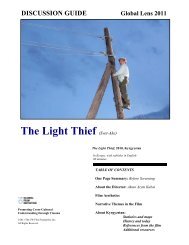 The Light Thief (Svet-Ake) - The Global Film Initiative