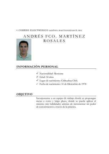 Ing. AndrÃ©s Martinez. - CUDD - Universidad AutÃ³noma de Chihuahua