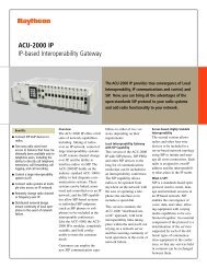 ACU-2000 IP - Lauttamus Communications