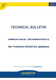 Technical bulletin, new Scania bus part, 07/2012 - Online catalogue