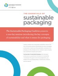 brochure - Sustainable Packaging Coalition