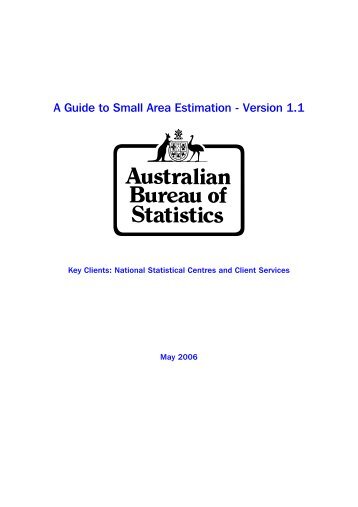 SAE Manual Sections 1 to 4_1 (May 06).pdf - National Statistical ...