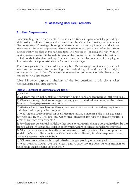 SAE Manual Sections 1 to 4_1 (May 06).pdf - National Statistical ...