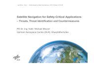 Satellite Navigation for Safety-Critical Applications - ICL-GNSS
