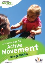 An Introduction to Active Movement Koringa Hihiko - Sport Taranaki