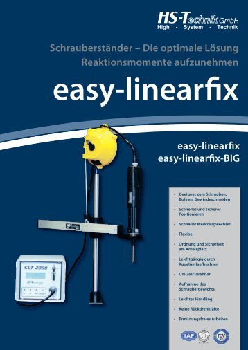 easy-linearfix easy-linearfix-BIG Schrauberständer ... - HS-Technik