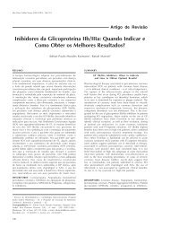 Inibidores da GlicoproteÃ­na IIb/IIIa: Quando Indicar e Como Obter os ...