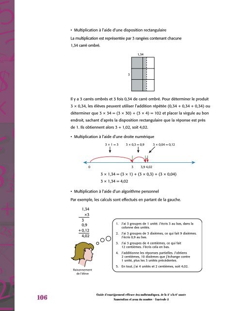 Fascicule 3 : Nombres décimaux et pourcentages - L'@telier