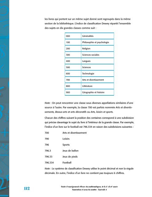 Fascicule 3 : Nombres décimaux et pourcentages - L'@telier