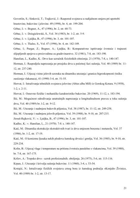 Bibliography Vol. 1-50.pdf - Drvna industrija
