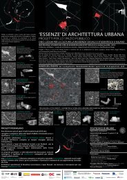 'essenze' di architettura urbana - Fondazione dell'Ordine degli ...