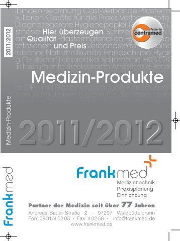 Katalog 2011/2012 (PDF) - frankmed.de