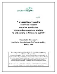 A proposal to advance the Circles of Support model as an effective ...