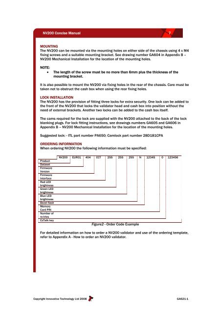 NV200 CONCISE MANUAL - CiberPay