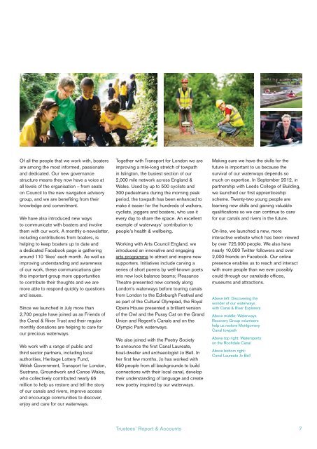 Trustees' Report and Accounts - Canal & River Trust